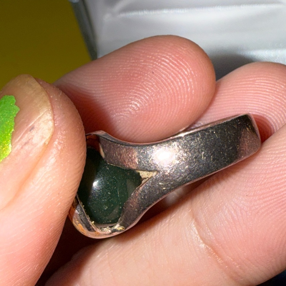 Elegant Silver Ring With Interchangeable Stones S… - image 6